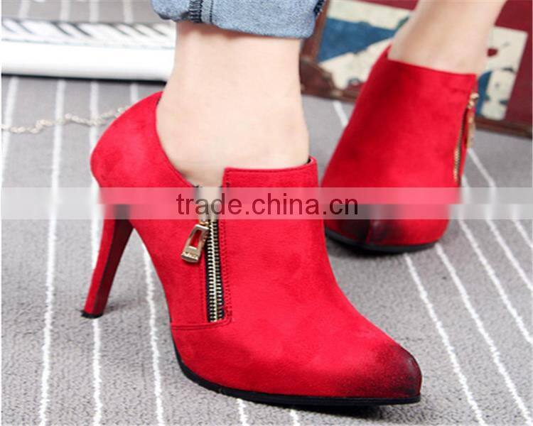 ladies winter boots bangkok boots Hot selling leather upper rubber bottom boots