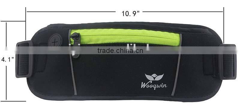 Sports Running Waist Pack Runner Belt Secure Travel Money Belt for Iphone