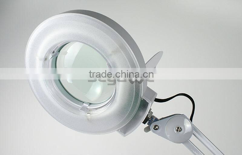 5X Magnifying Lamp Rolling Floor Stand salon facial steamer