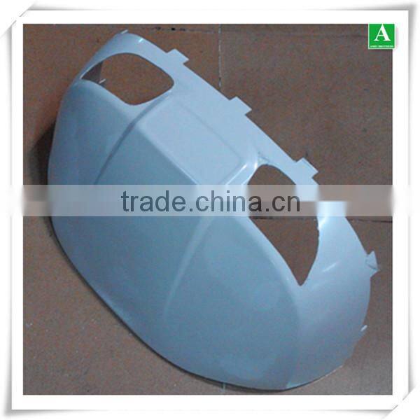 Custom made vacuum thermoform white PP carpet