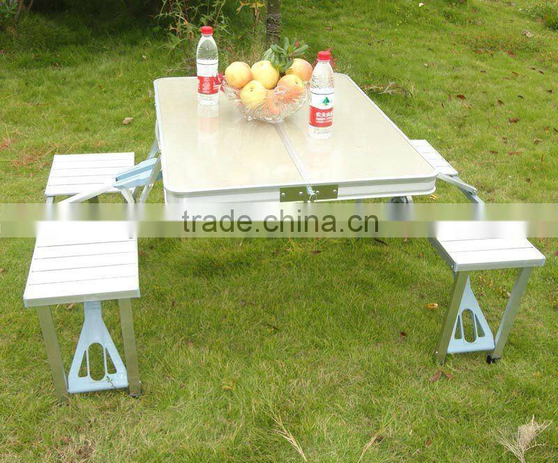 ALU PS 4FT Outdoor Folding Trestle Table