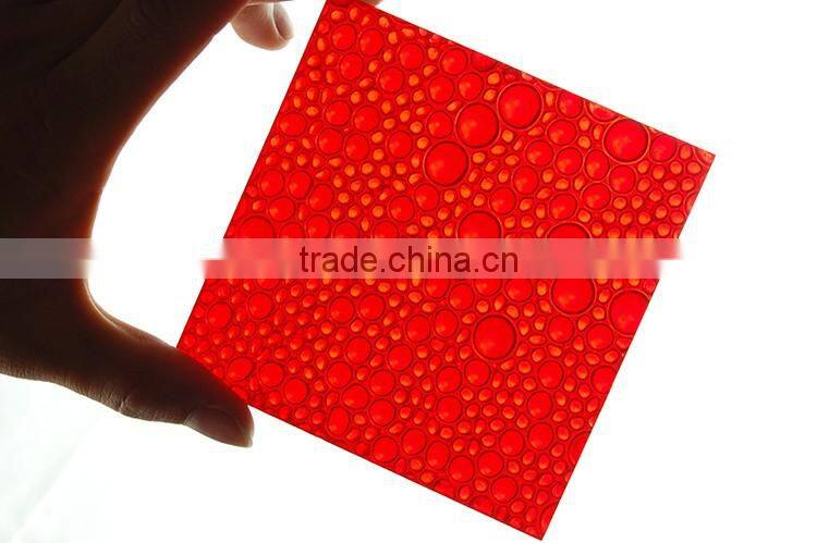 Nonmetal universal customize color decorative translucent honeycomb resin panel