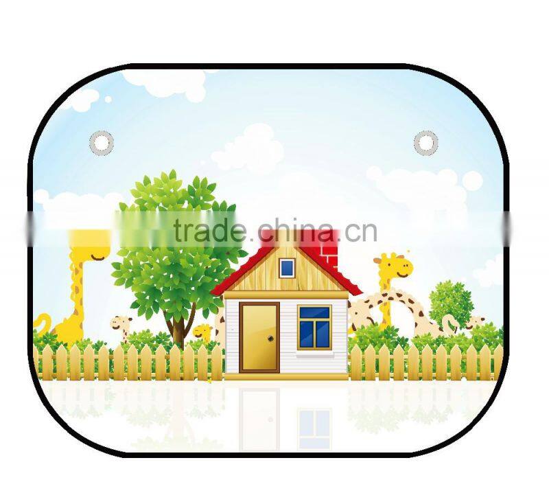 2016 Novelty Window Customized Sunshade for Cars Twisted Shade