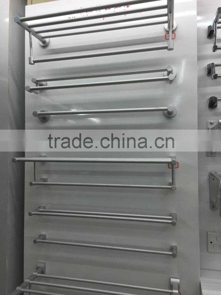 Stainless steel wall mounted towel shelf/Multifunctional towel shelf/Shampoo holder