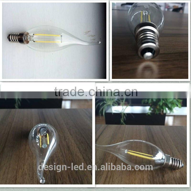 China Products Low E14 LED Candle Bulb Indoor RoHS CE Best Selling 1W