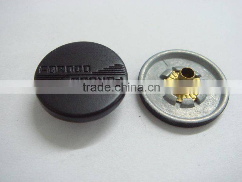 17mm good quality metal spring clip button