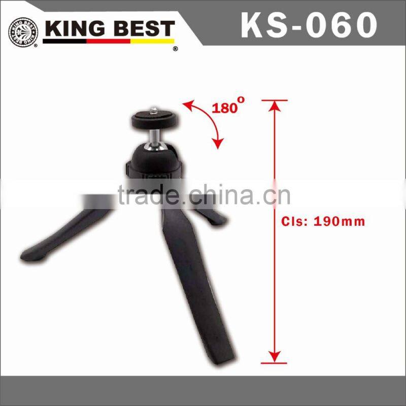 KING BEST Online shopping 1/4" Portable Mini Desk Tripod flexible cell phone tripod tripod stand
