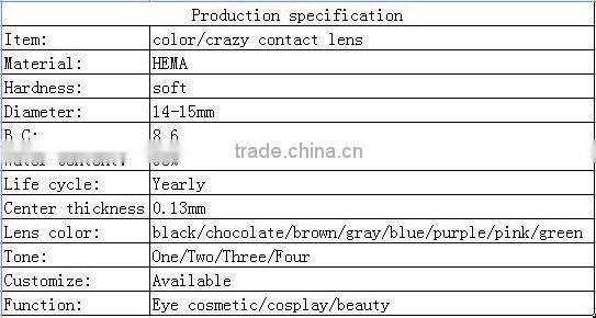 funny eyes cute contact lens case