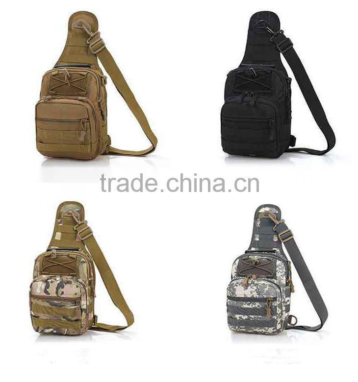 Outdoor tactical camo men shoulder waist bag