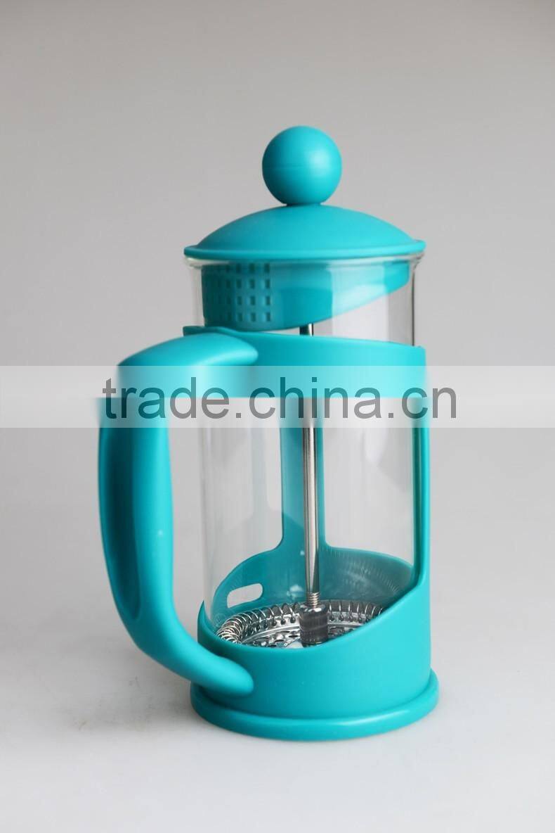 Promotional Borosilicate Glass French Coffee Press/Coffee Plunger
