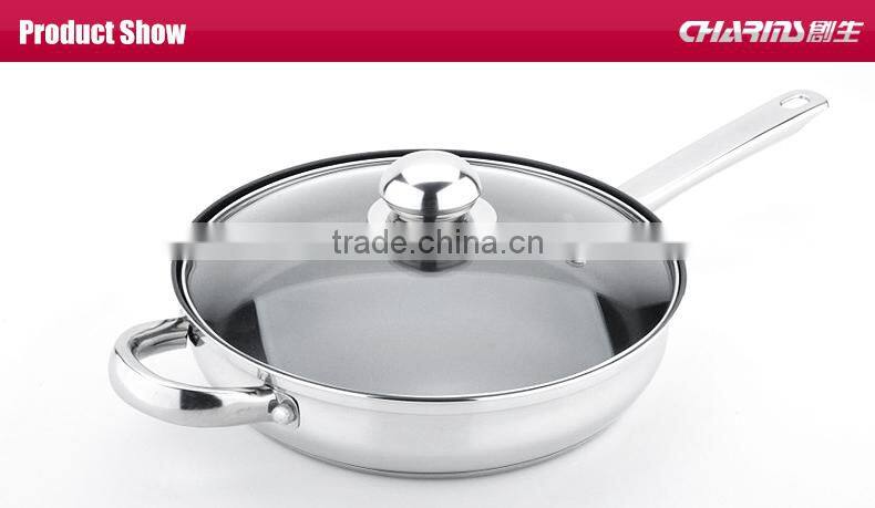 800W stainless steel food steamer with mental lid&china new innovative product Heat resistant painting season aluminum cookware,