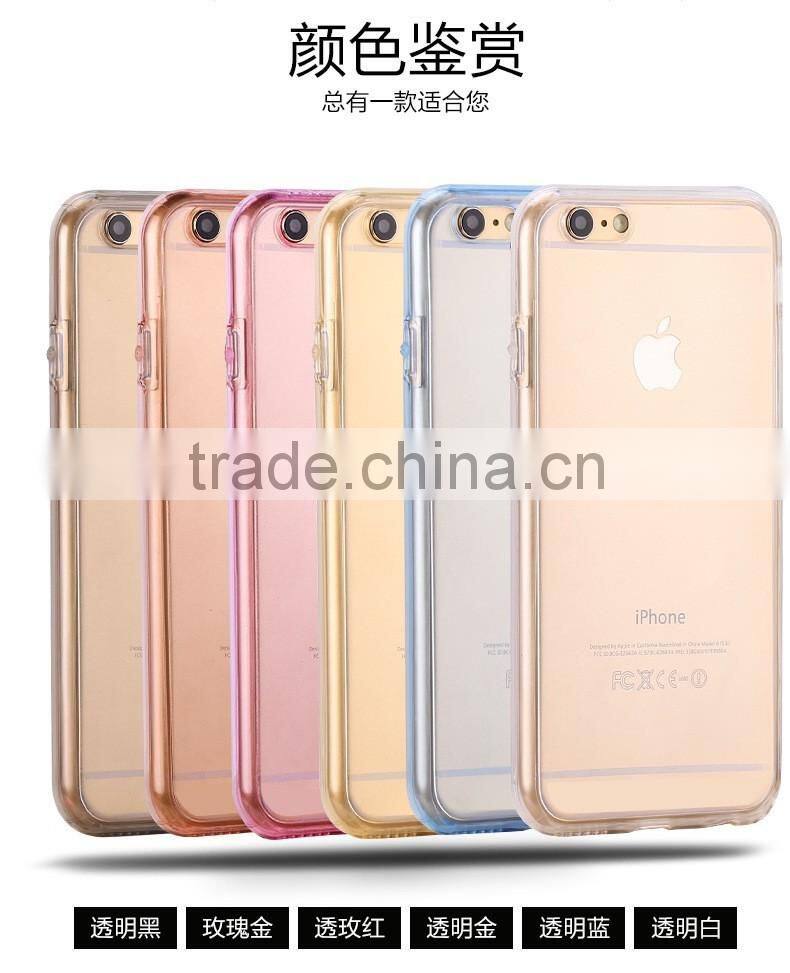 Shockproof 360 Protective Clear TPU Gel Case Cover For Apple Iphone SE