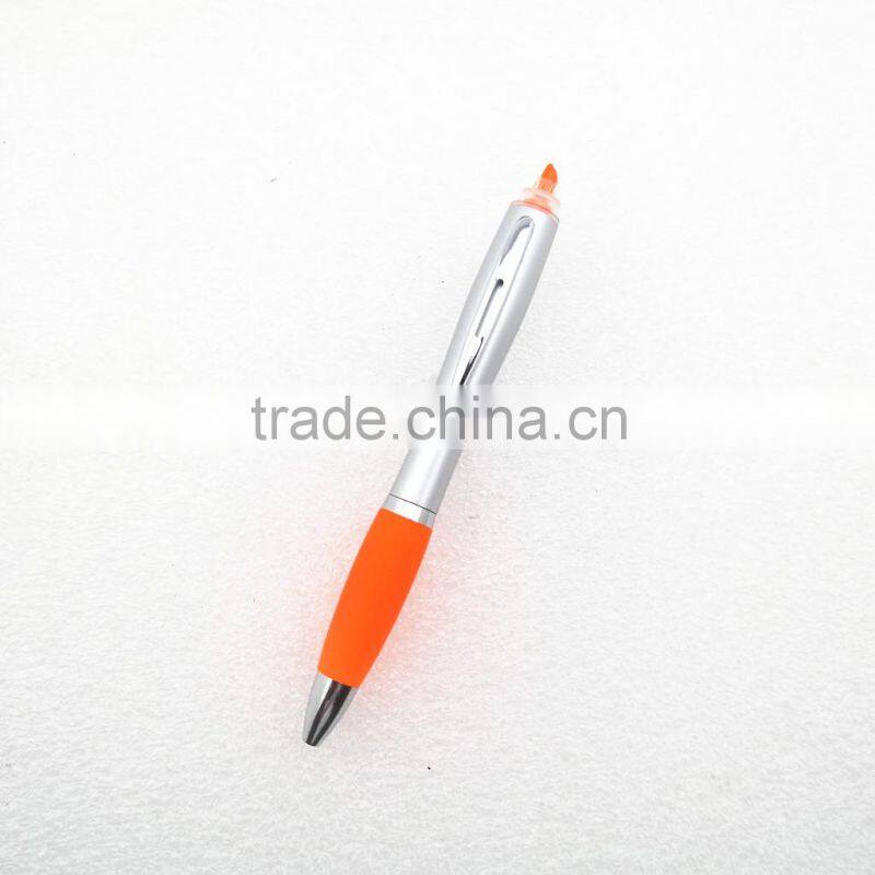 2 in 1 cello pen with highlighter , Cello pens