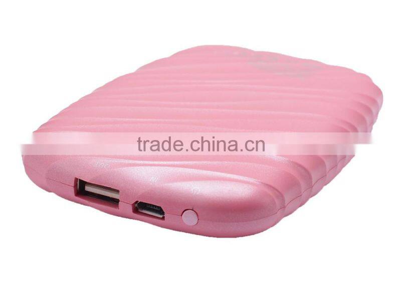 Hot selling high quality backup battery charger 4000 mah power bank external battery