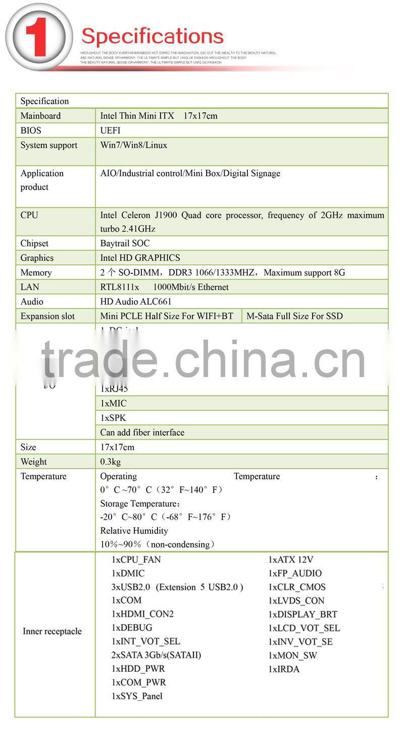 Fanless Small System X26-J1900 Celeron Quad Core Mini PC Win 7 Vensmile W10 i5 5257u 4G RAM 128G SSD With VGA