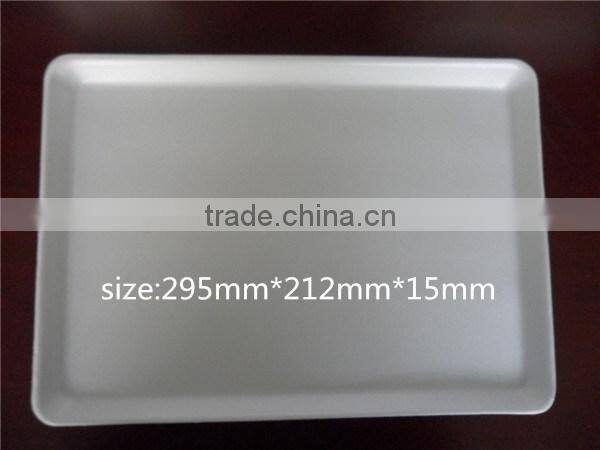 Styrofoam disposable fresh food packaging trays