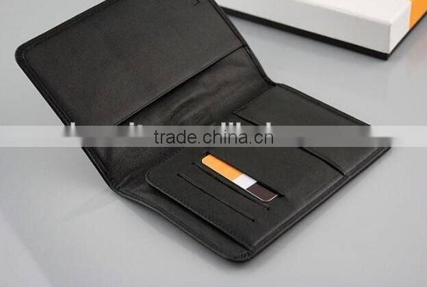 top quality business genuine leather passport holder