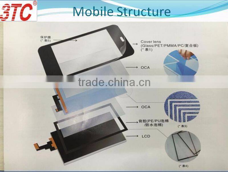 3TC double sided yellow pet tape india,0.03mm pet type to replace TES4983