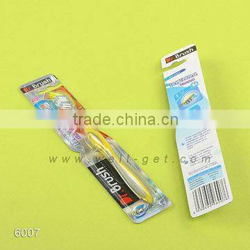 FDA Toothbrush Manufacturer Wholesale Adult ToothbrushWith Tongue Cleaner