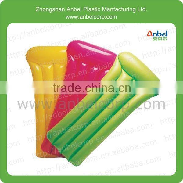 Anbel Inflatable Air Bed Lilos Air Mattress Swimming Pool Beach Single color lounger mattress