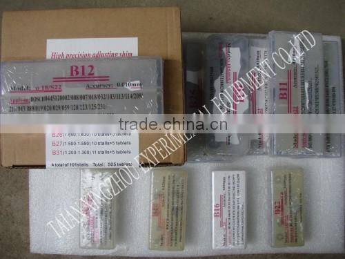 bossch common rail injector shims set 505 pics/kit