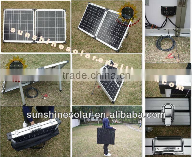 The Second Generation Portable Solar Panel Charge Kit