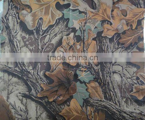 waterproof camouflage taffeta textile fabric for car body cover