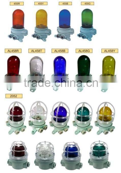 Marine Signal blue traffic led warning light