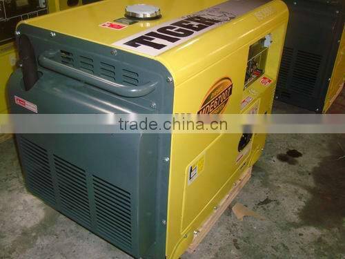 Super silent AIR-COOLING S DIESEL GENSETS 5kw for mobil using