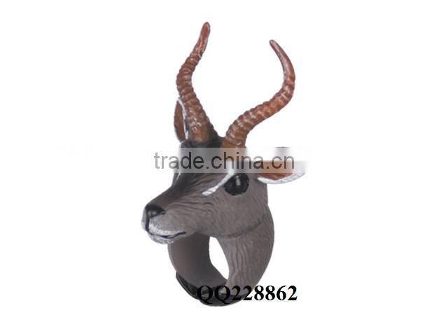 Animal Empire PVC Animal Ring Toys, soft plastic wild animal ring toy for kids,pvc animal ring toy QQ228857