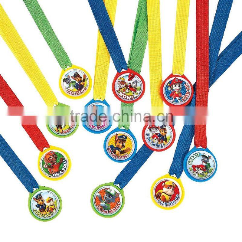 Colorful Cute Custom Made Sports Event 3D Soft PVC Rubber You are Dino-Mite Award Medals with Ribbon for Promotional Gifts