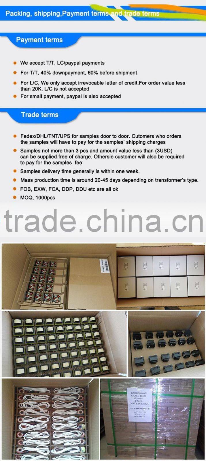 CE ROHS PCB Mount Encapsulated 240V to 3V Transformer, 440V Transformer, PCB Mount Power Transformer 4VA 9V