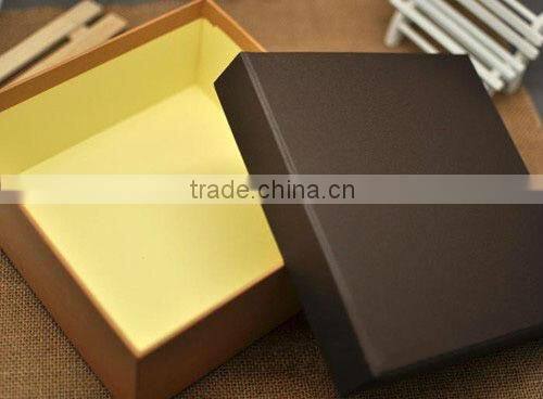 Custom rigid hat box/case paper craft box