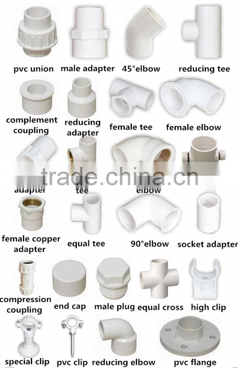 Full Size &Lower Price Plastic Pvc White Color Female Copper Coupling
