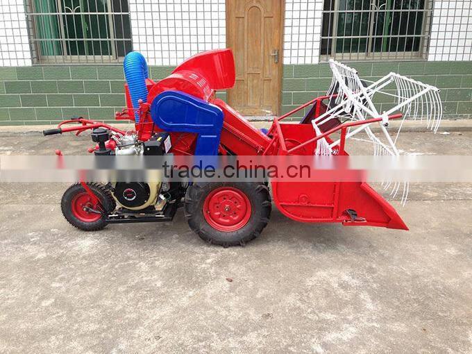 Factory price wheat/rice mini walking combine harvester for sale