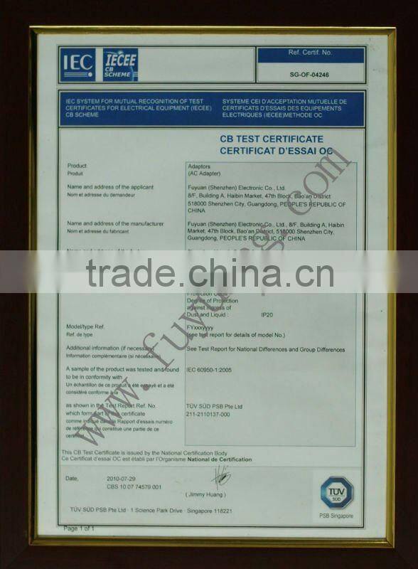 100-240V AC DC 5V 1A 1000mA USB Adapter with CE Korean plug