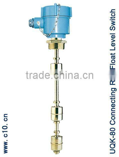 UQK80 continuous float level transmitter tank level indicator level sensor