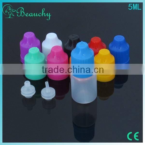 Beauchy new 0.2oz color apothecary jars bottles 5ml vapor cigarette