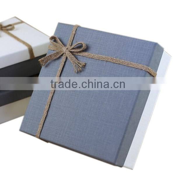 Counter display gift making cardboard wine box