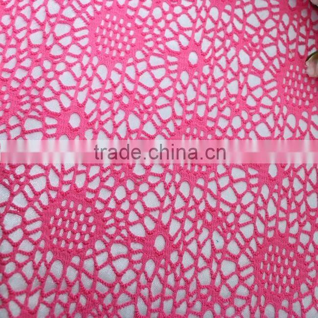 floral Lace bonded polyester lace lastest style african dry lace chair covers wedding