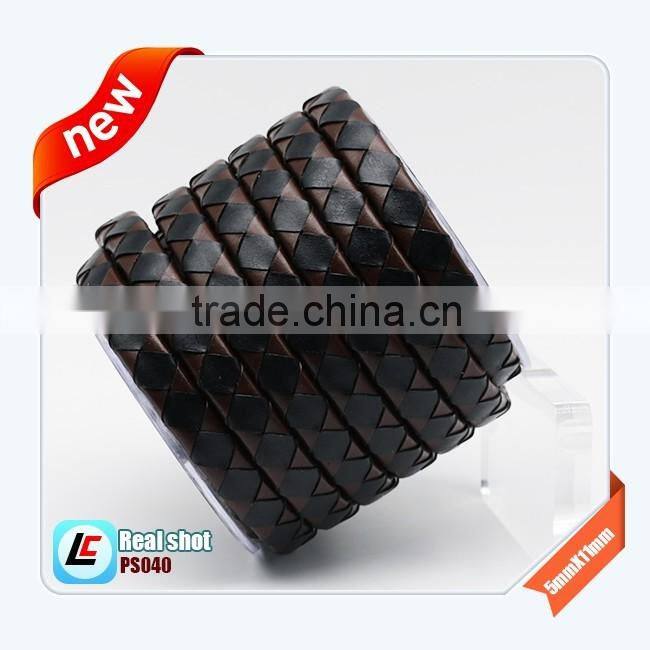 5mm X 11mm Bolo Plain Leather Cord Wholesale Price for 100 Meters