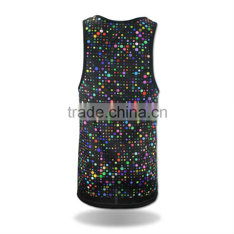 Custom body hugging dresses colorful fashion gym jerkins
