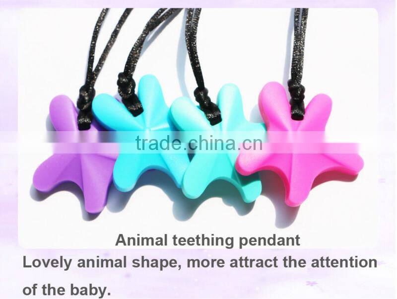 Hot multiple bead glow in the dark silicone necklace good effect