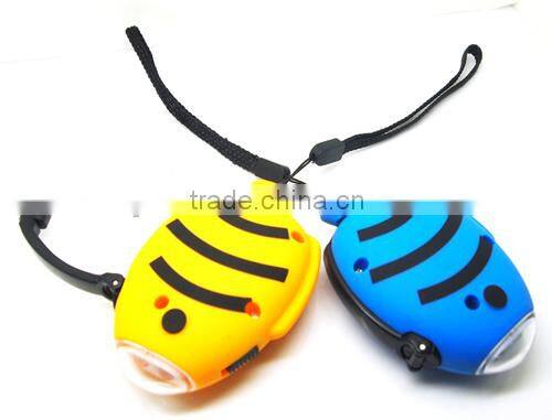 TE359 2 Led Solar Charger Ningbo Factory Direct Sale Car Shaped Flashlight