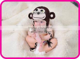 Newborn Baby Hats in animal pattern