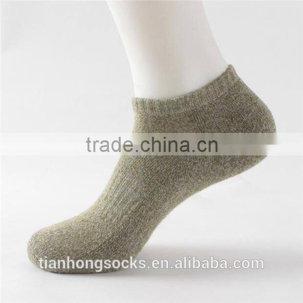 Men's comfortable terry cotton dress socks in good quality wholesale socks