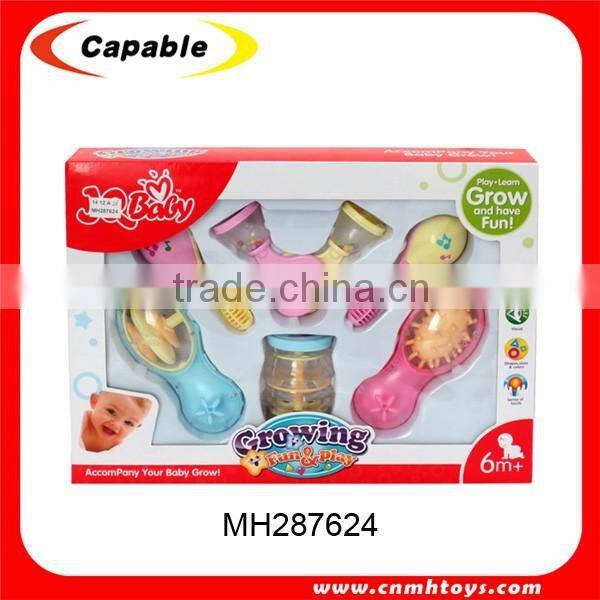 infants noise maker plastic baby hand rattles