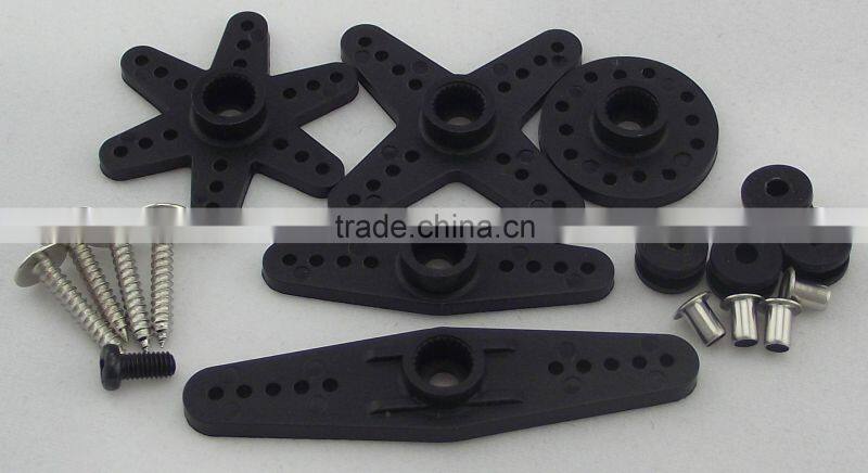 Dual ball bearig pom gears S3006 6kg Standard Servo