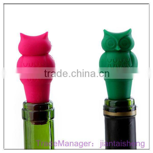 hot sell silicone custom bottles stopper, colorful bottle stopper