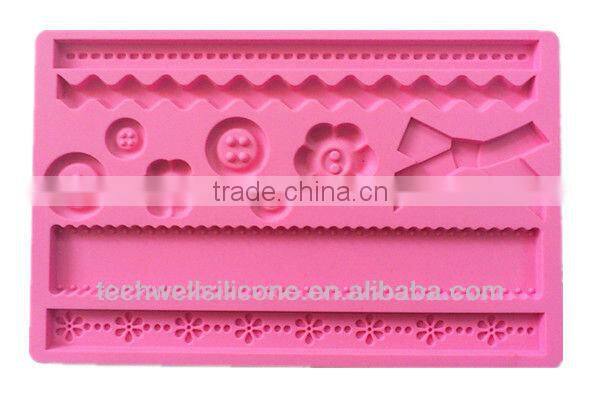 FD-001 cake decoration tool silicone deer fondant silicone mould